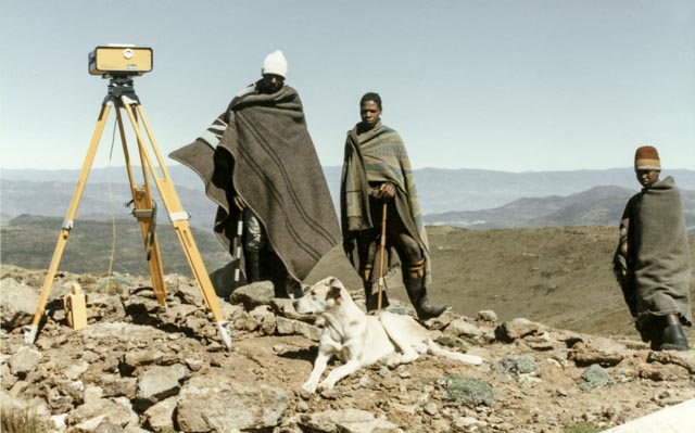 GPS in Lesotho.